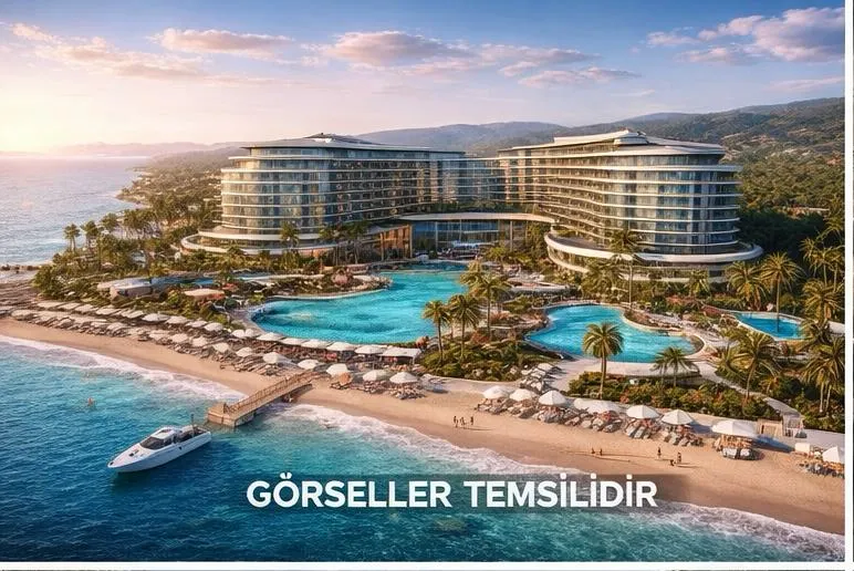 Antalya’da  – Denize Sıfır 5 Yıldızlı Otel Arsası - Fotoğraf 1