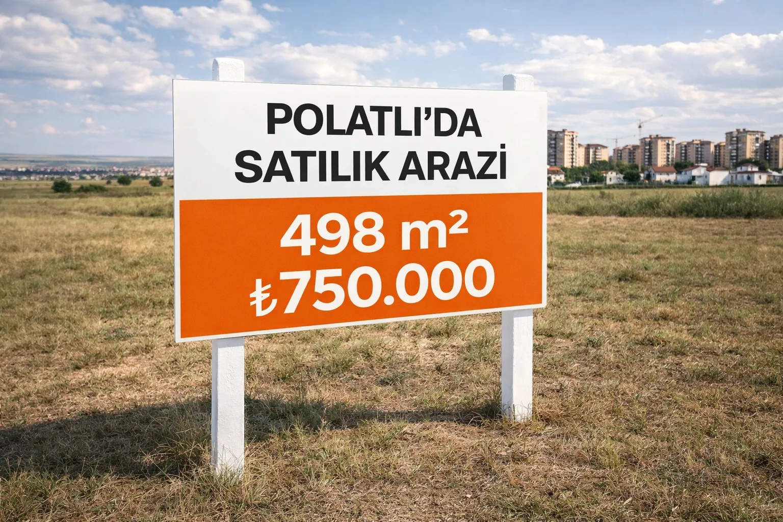 Polatlı'da Yatırımlık Arazi - Fotoğraf 1